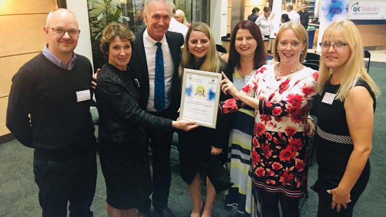 Yorkshire Specialist Service Wins Award at QiC Diabetes Quality in Care Programme 2018 Ceremony