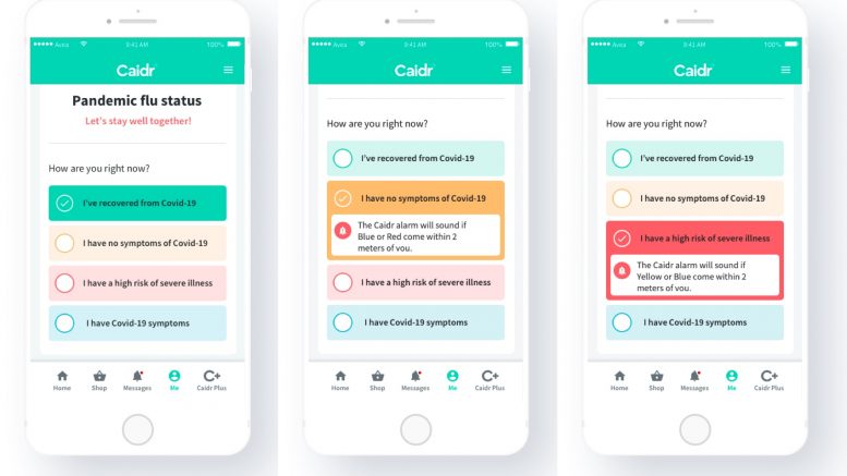 Caidr App to Helps People Better Understand Impact of Social Distancing