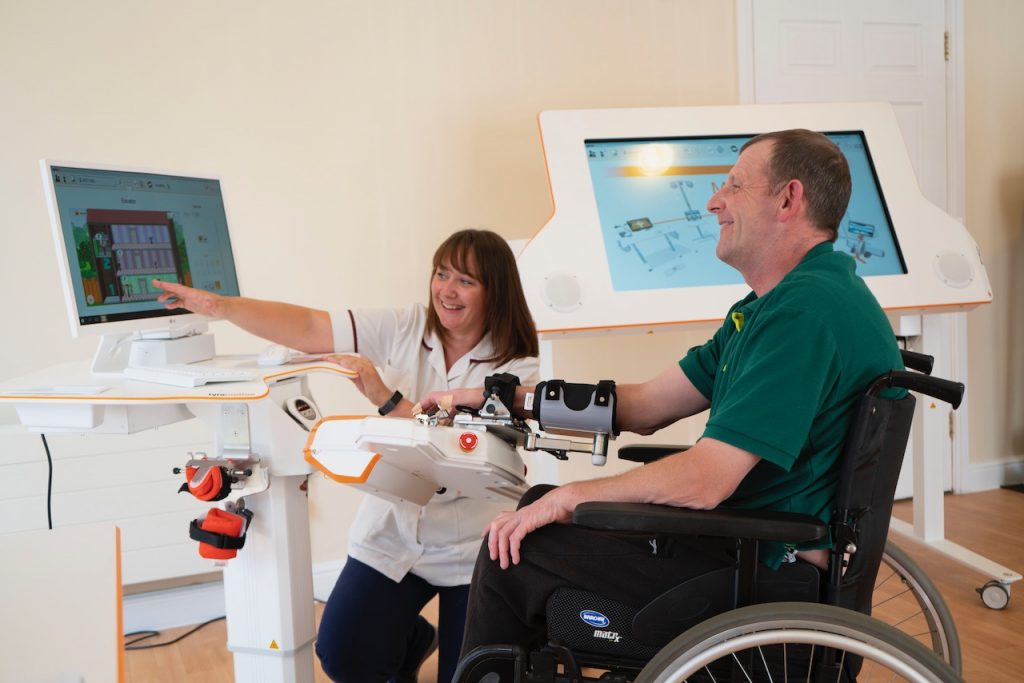 How the arrival of pioneering robotics equipment is transforming lives in rehabilitative care