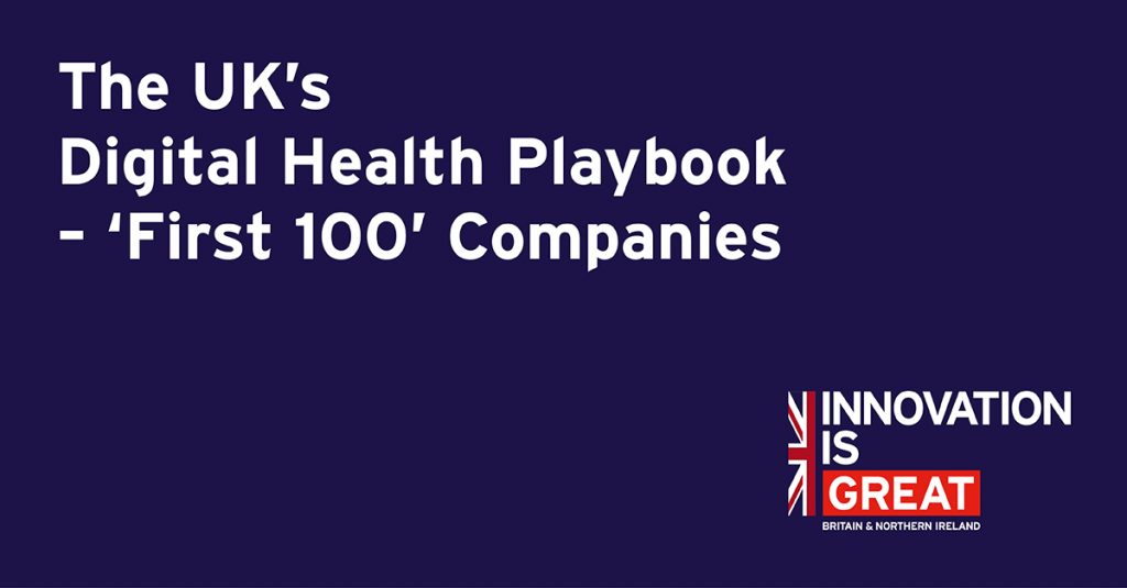 'First 100' UK Digital Health Innovators Showcased to a Global Audience