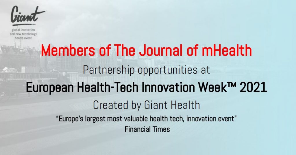 European Health-Tech Innovation Week Opportunities for Journal Readers