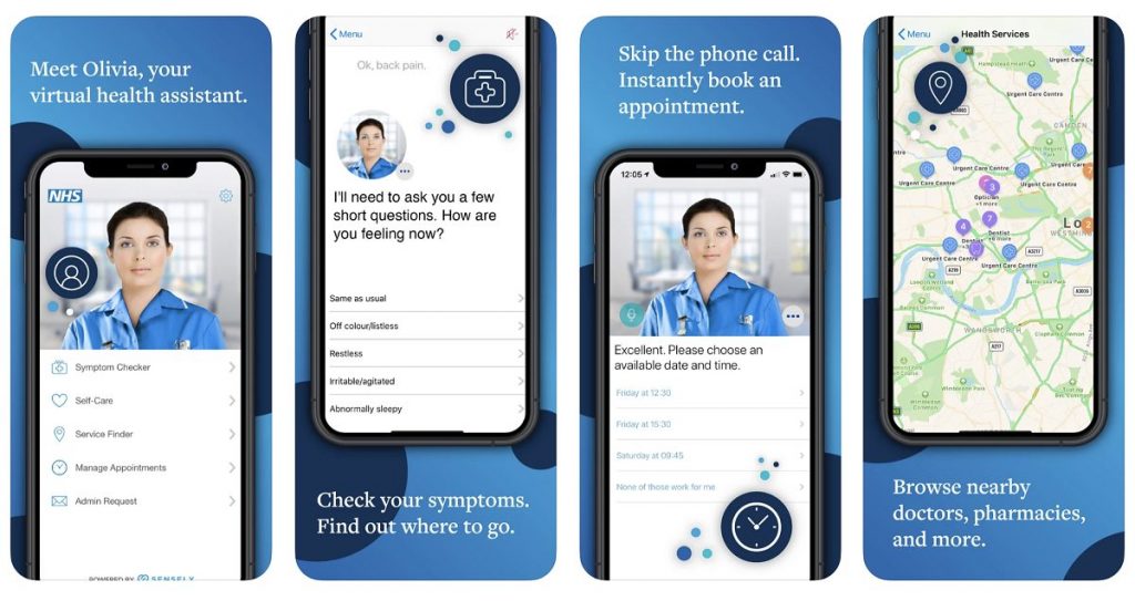 Sensely, Helps NHS App Patients Access Physio and Mental Health Care During COVID Crisis