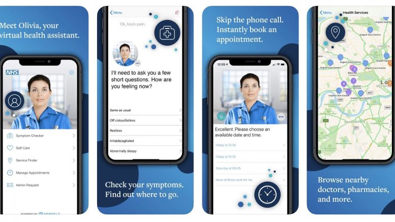 Sensely, Helps NHS App Patients Access Physio and Mental Health Care During COVID Crisis
