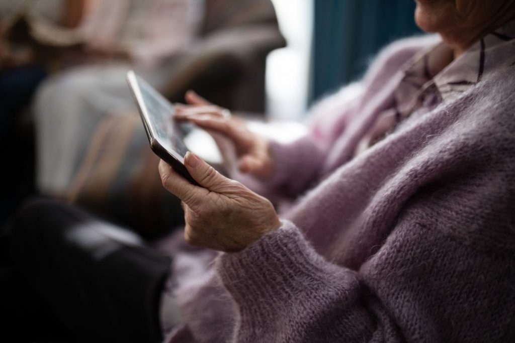Digital Exclusion - New Research Reveals how Touchscreen Future Leaves 5.6 million Elderly Behind - Source Shutterstock