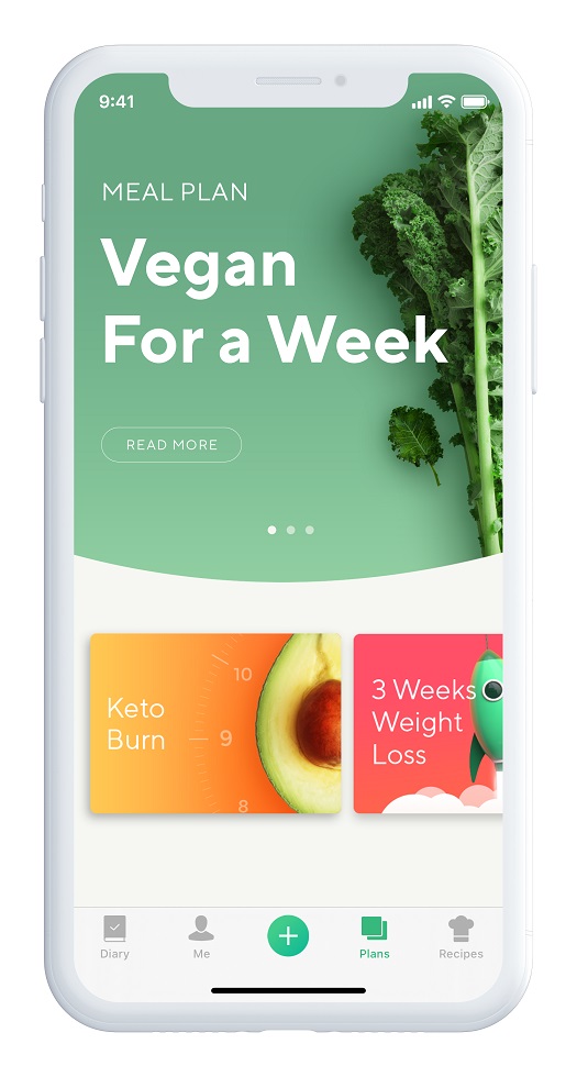 Lifesum App Screen Vegan