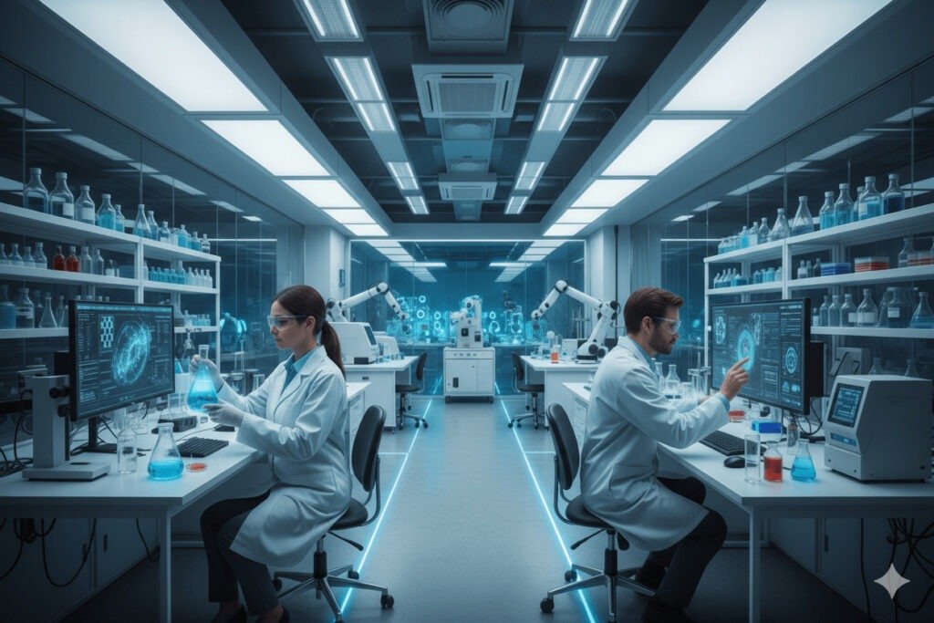 Lining up lab space in the UK