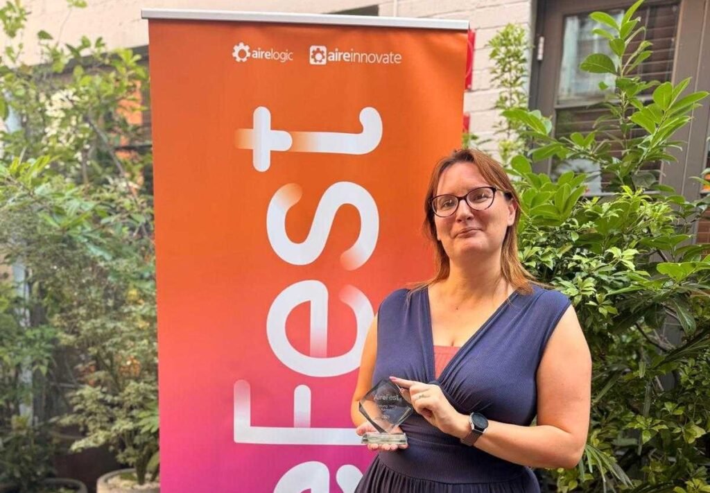 Amanda Jackson Aire Fest Unsung Hero Award