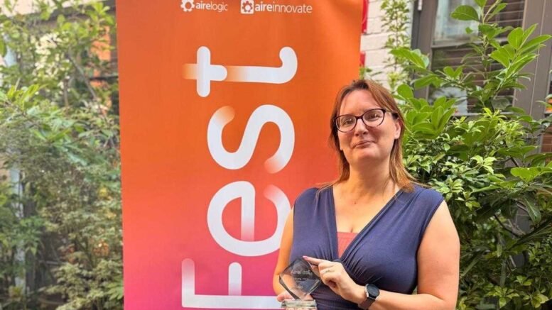 Amanda Jackson Aire Fest Unsung Hero Award