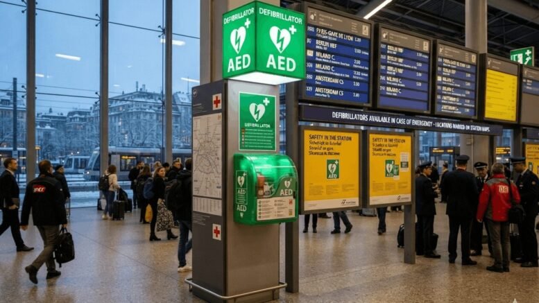 Defib, Rail, Delivered at Scale