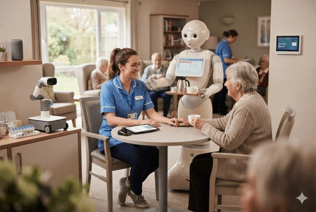 The Human Heart of Technology - Why Robot Carers in Social Care Will Support, Not Replace, the Workforce